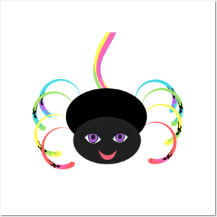 Rainbow Spider Posters and Art